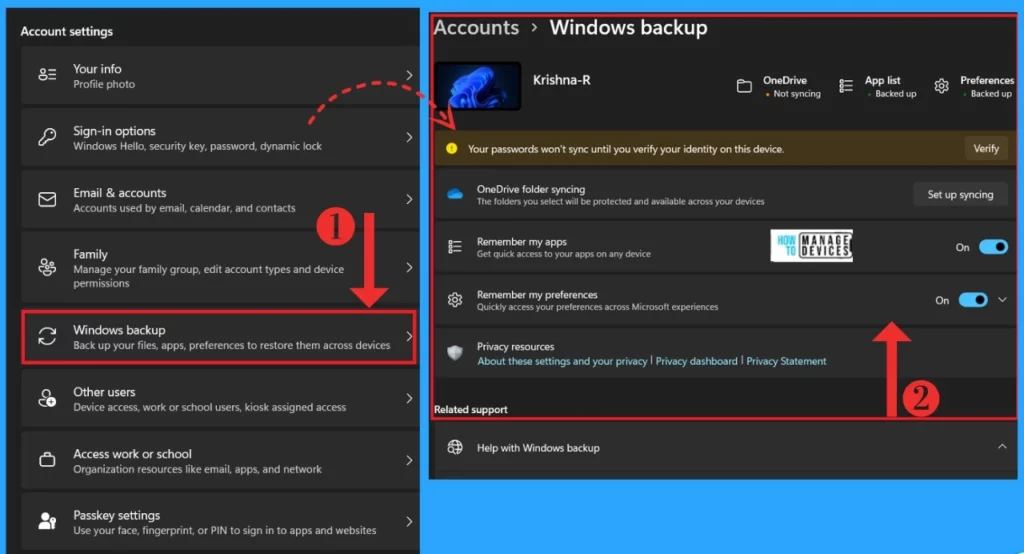 User Accounts Settings in Windows 11-Fig.7
