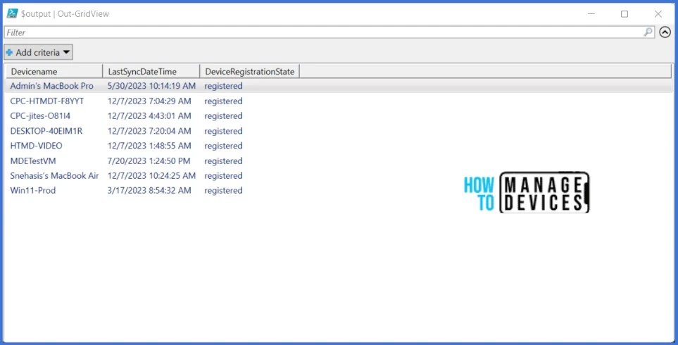 Manage Intune Tasks with PowerShell Part 1 4