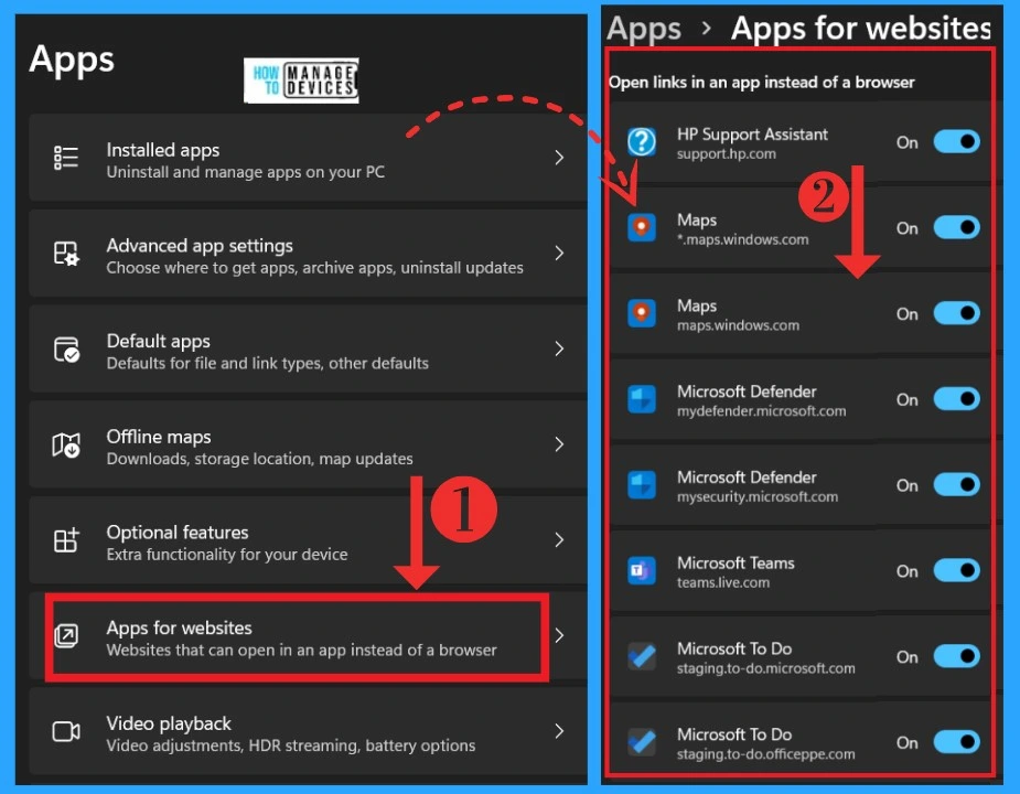 Manage App Settings Options in Windows 11- Fig.9