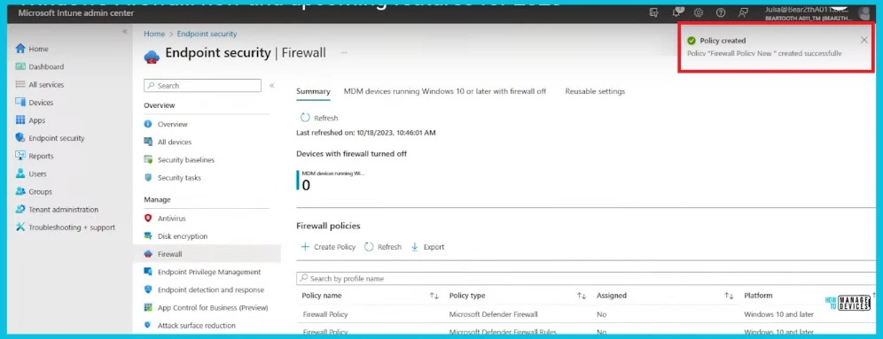 4 New Intune Windows Firewall Logging Configuration Policies - Fig. 6