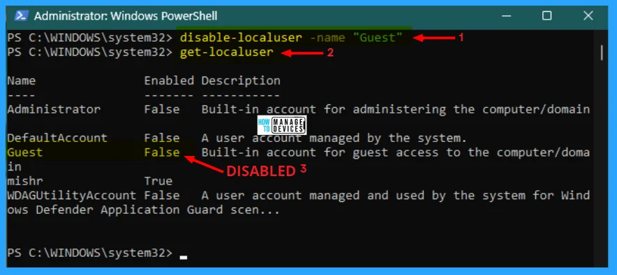 3 Best Ways to Enable Disable User Accounts in Windows 11 - Fig. 11