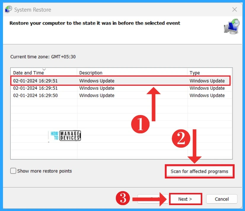 Easy Way to Recover Uninstalled Programs on Windows 11 - Fig .5