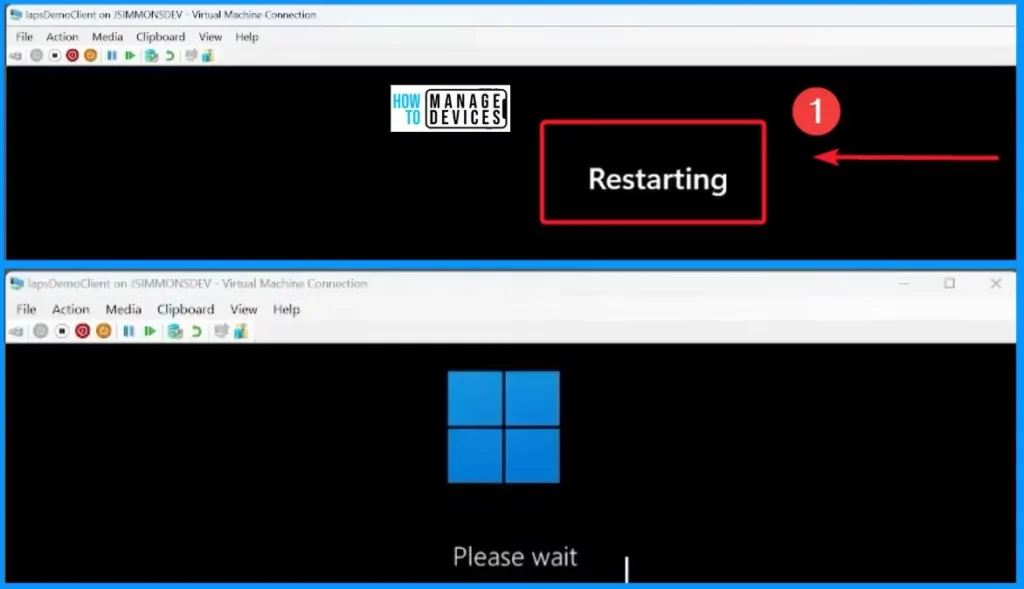 Enable Windows LAPS Managed Account in WinRE or Safemode - Fig.10 - Creds to Jay Simmons MS
