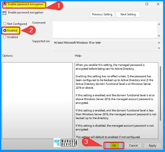 Enable Windows LAPS Managed Account in WinRE or Safemode - Fig.6 - Creds to Jay Simmons MS