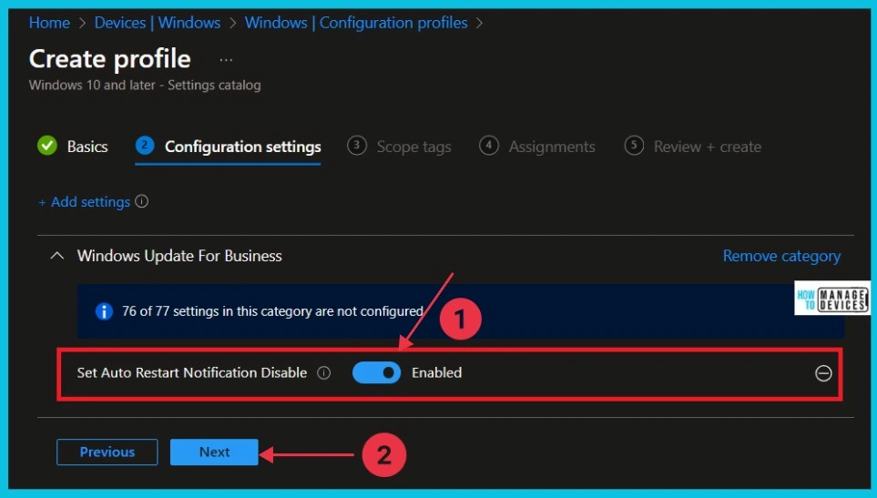 Enable Disable Auto-restart Notifications for Windows Update in Windows 11 - Fig.16