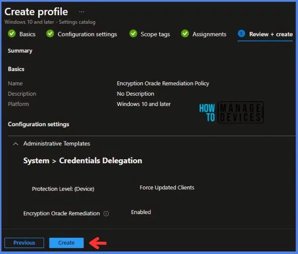 How to Create Intune Encryption Oracle Remediation Policy Fig.9