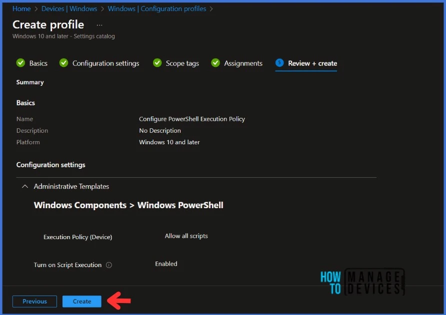 Configure PowerShell Execution Policy with Intune 9