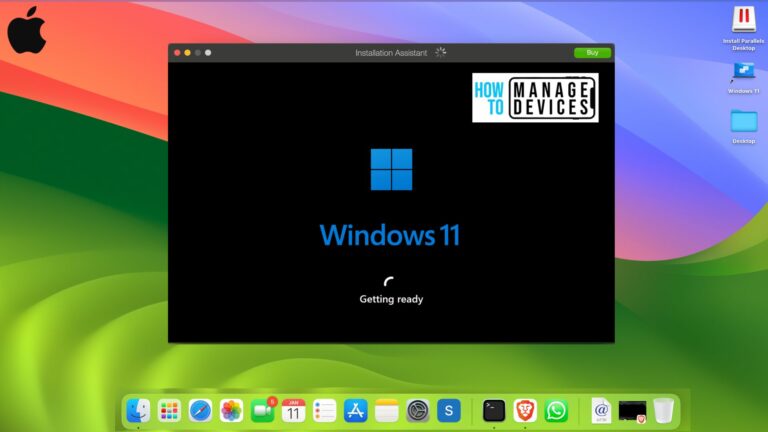 Best method to install Windows 11 on macOS using Parallels Desktop