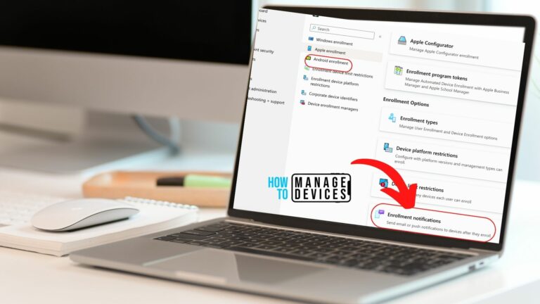 Setup Enrolment notificaton for macOS Devices using Intune