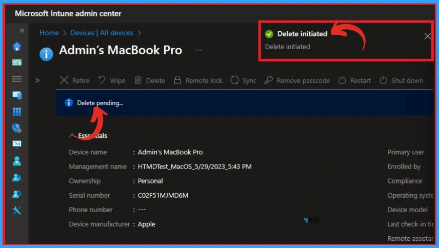 How to Delete Devices from Microsoft Intune - Fig.3