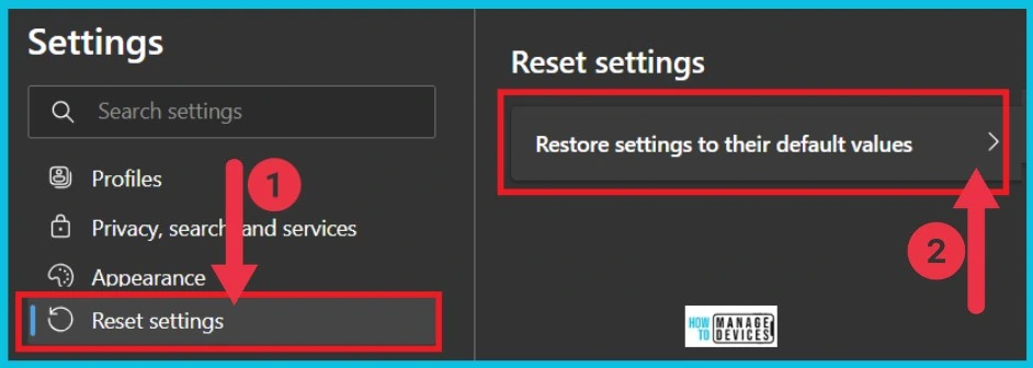 How to Repair Reset Microsoft Edge in Windows - Fig.7