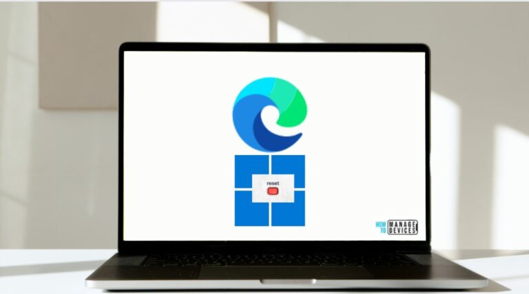 How to Repair Reset Microsoft Edge in Windows