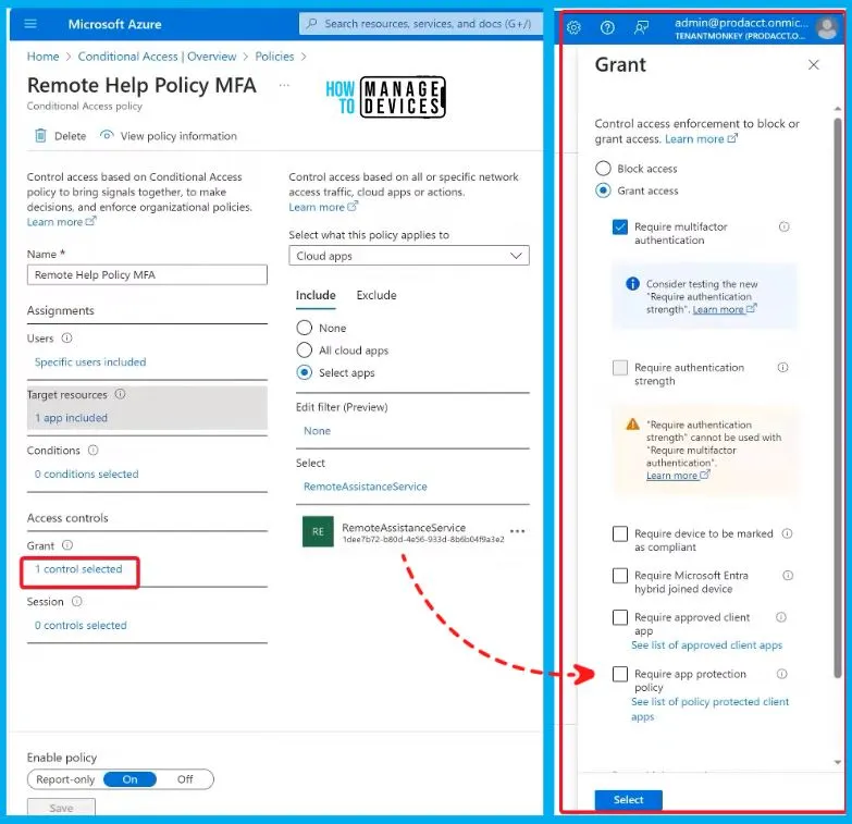How to Use Intune Remote Assistance for Windows Devices - Fig.4 - Kara Wang Microsoft