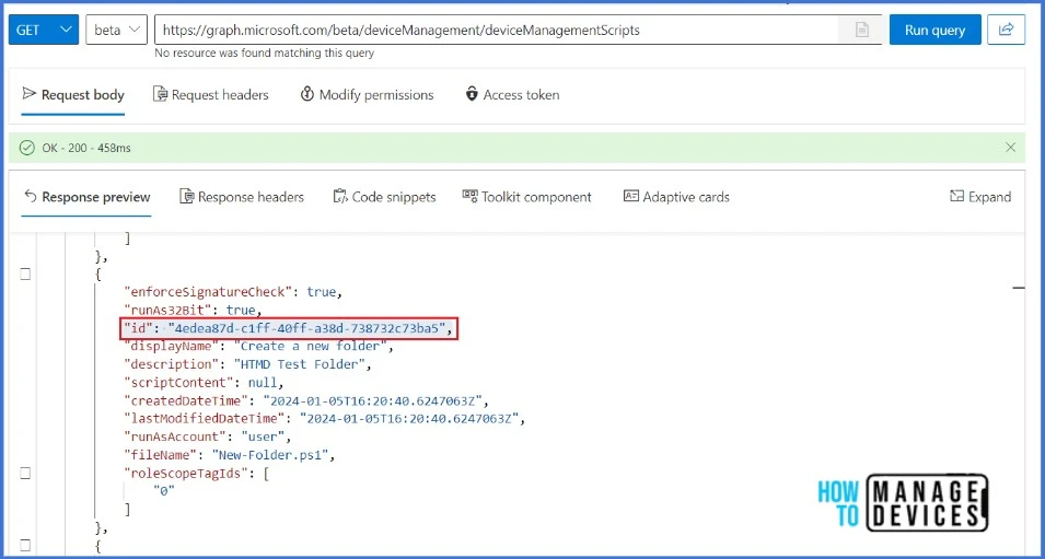 How to Retrieve PowerShell Scripts from Intune using Microsoft Graph 7