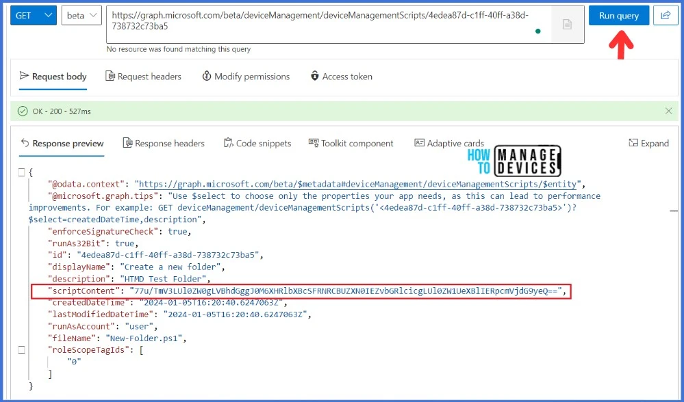 How to Retrieve PowerShell Scripts from Intune using Microsoft Graph 8