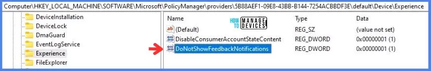 Create Intune Microsoft Feedback Notifications Policy Fig.12