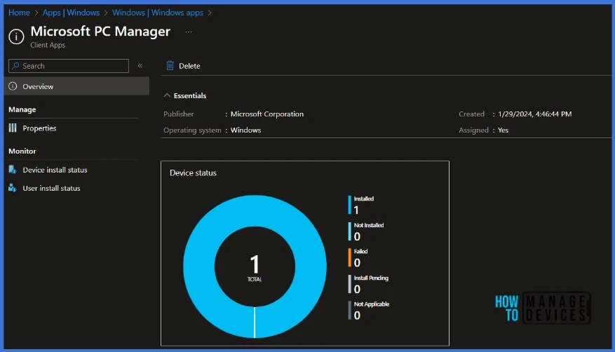 Guidelines for Installing Microsoft PC Manager from New Microsoft Store in Intune 8