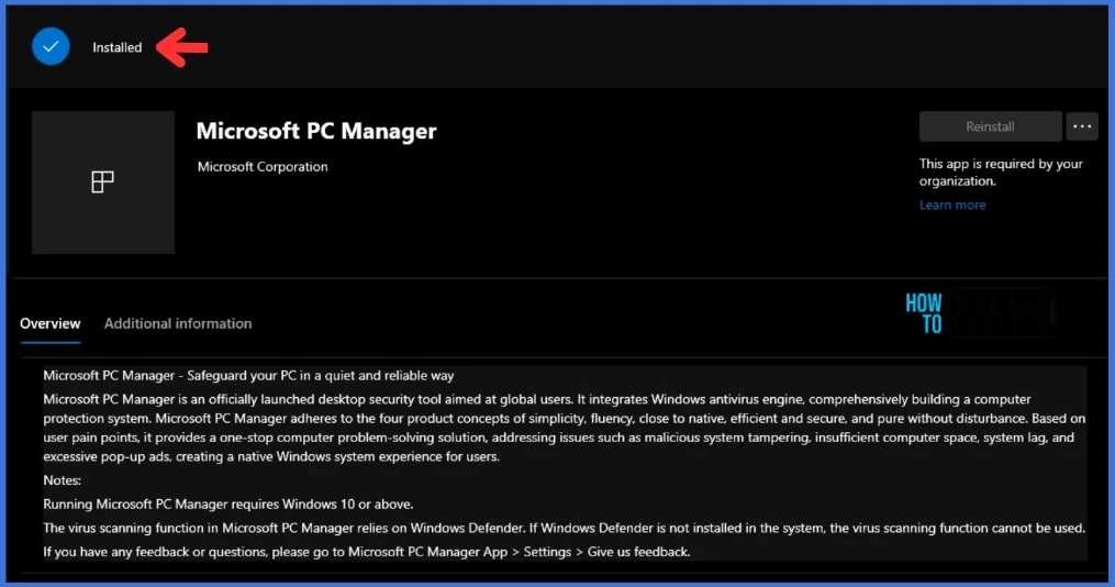 Guidelines for Installing Microsoft PC Manager from New Microsoft Store in Intune 9