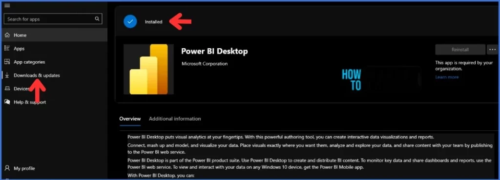 Install Power BI Desktop from New Microsoft Store in Intune Fig. 10