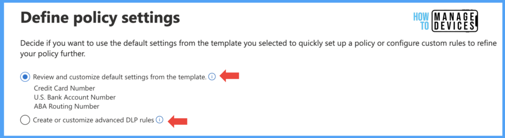 Protect Corporate Data using Data Loss Protection Policies in the Microsoft Purview Portal Fig: 8