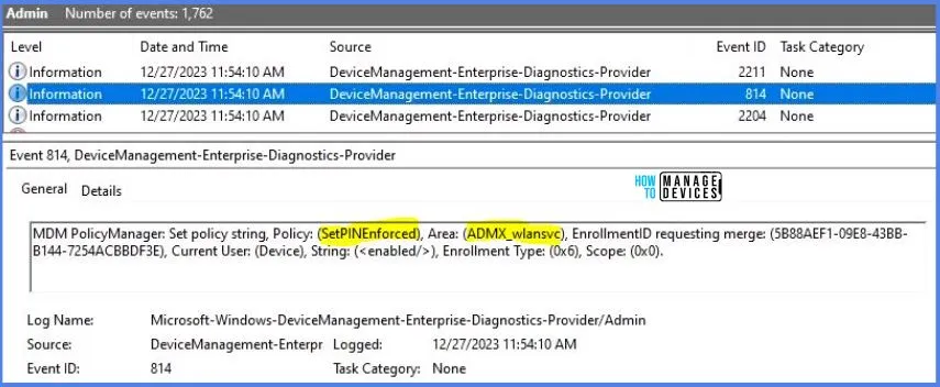 Install Intune Require PIN For Pairing Policy Fig.10