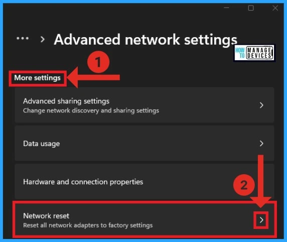 Reset Network Adapters in Windows 11 FIX Connection Issues - Fig.3