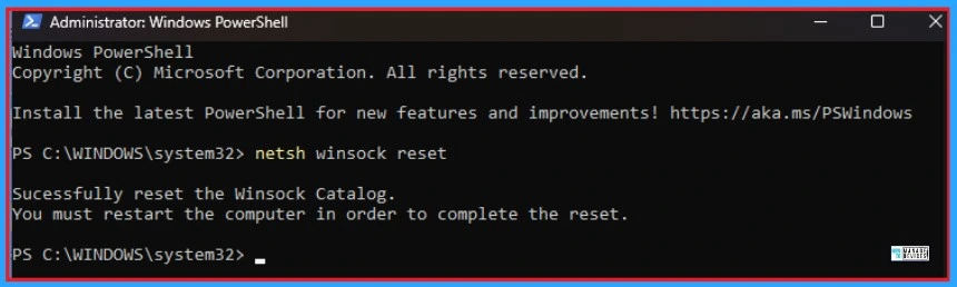 Reset Network Adapters in Windows 11 FIX Connection Issues - Fig.8