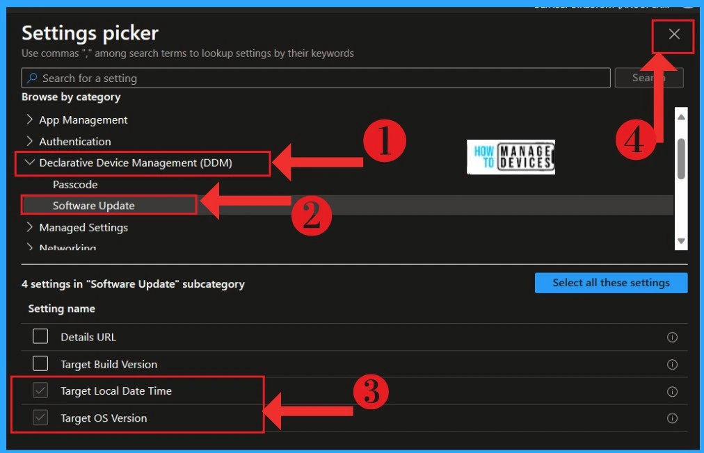 Easiest Method to Configure iOS MacOS Devices Patching Schedule Using Intune -Fig.5