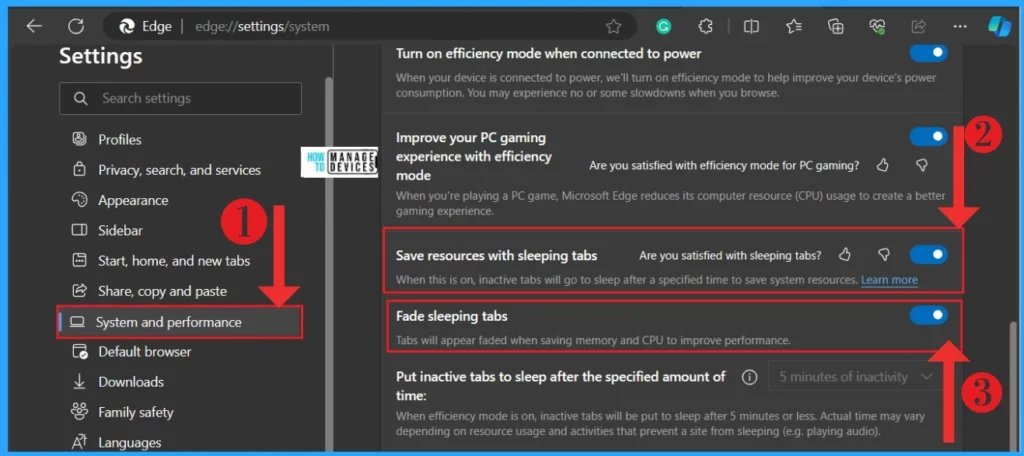 Fixing MS Edge Battery Drain Issue on Windows 11 - Fig. 5