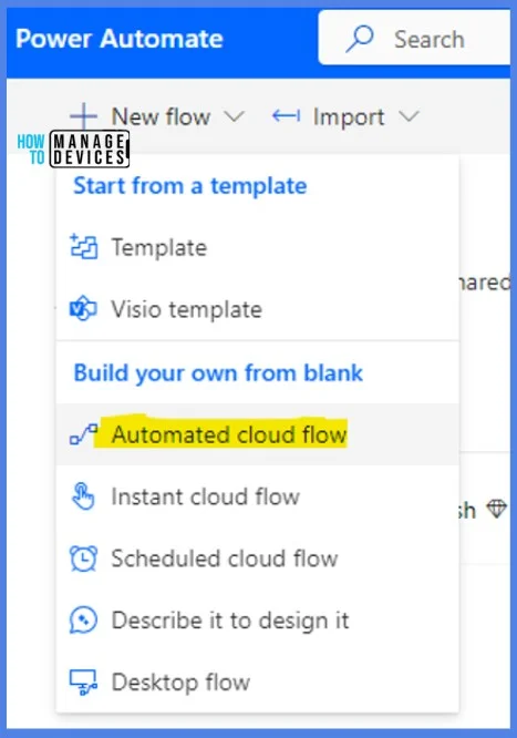 Use Power Automate to Import Autopilot Devices Hash via eMail for Intune Engineers Fig. 7