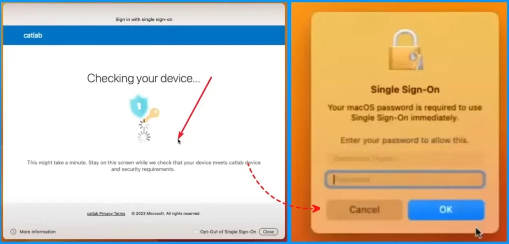 Walkthrough of Mac Device Passwordless SSO with Entra - Fig.6 - Creds to Arnab Biswas MS