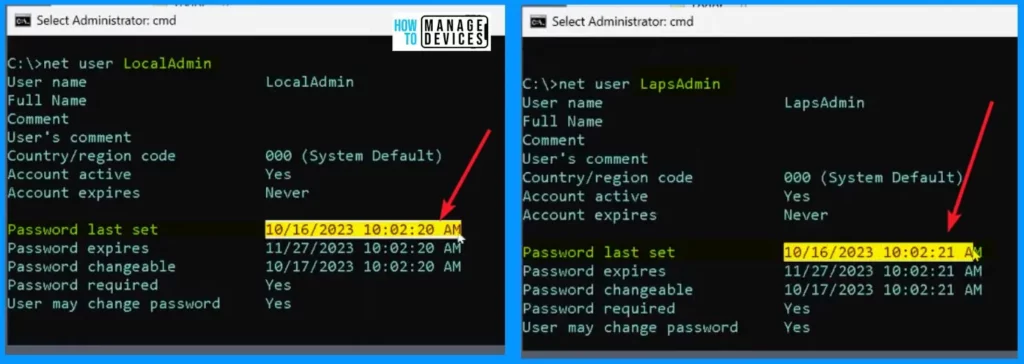 Windows LAPS Integration with the Local Device MaximumPasswordAge Policy - Fig.4 - Creds to Jay Simmons MS