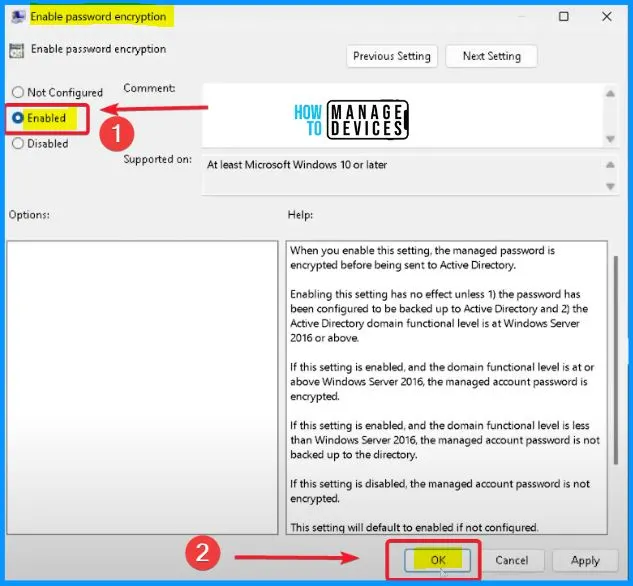 Windows LAPs Smart-Card-only Policy Integration - Fig.5 - Creds to MS