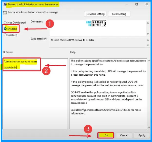 Windows LAPs Smart-Card-only Policy Integration - Fig.6 - Creds to MS