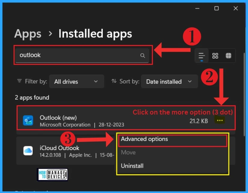 Easy Way to Repair Reset Outlook in Windows - Fig.3