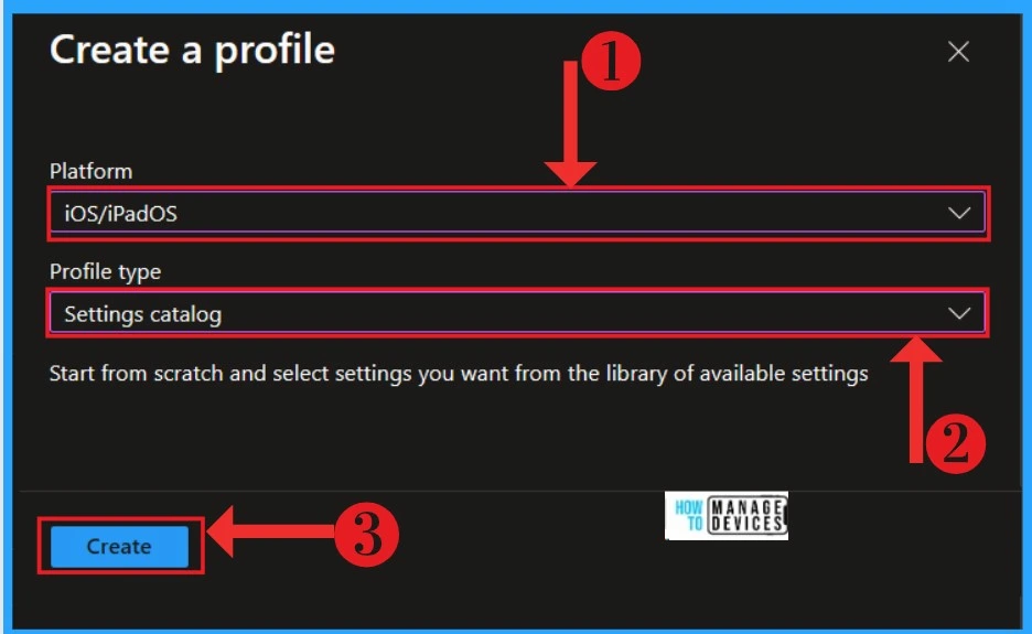 Easiest Method to Configure iOS MacOS Devices Patching Schedule Using Intune -Fig.2