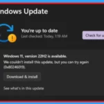 FIX Windows 11 Version 23H2 Download Error - 0x80246019