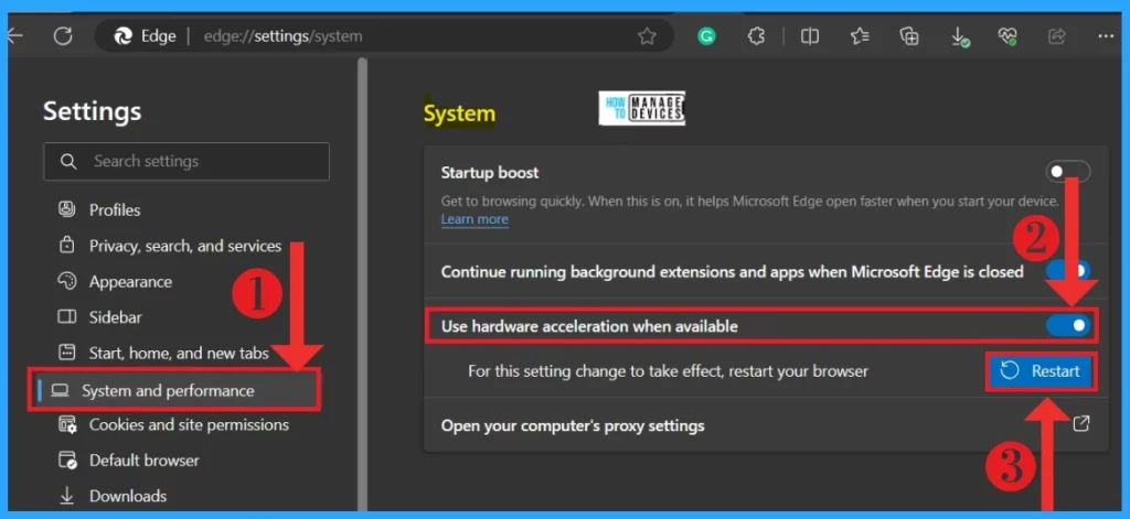 Fixing MS Edge Battery Drain Issue on Windows 11- Fig. 3