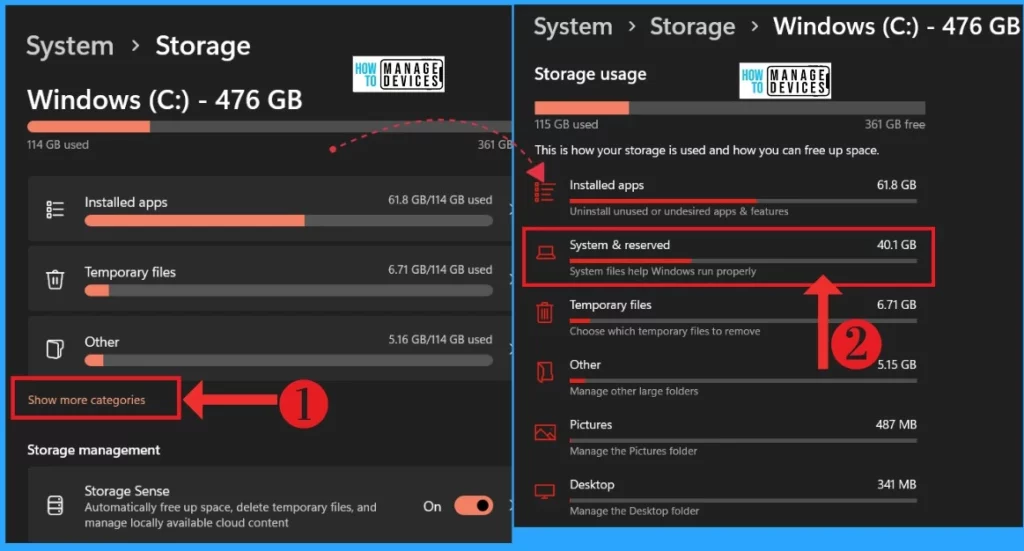 2 Methods to View Reserved Storage Size in Windows 11 - Fig.4