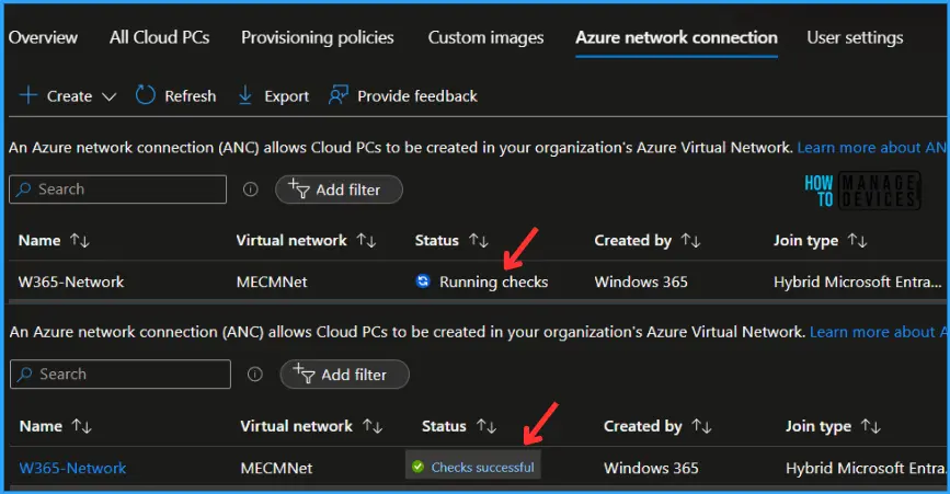 Troubleshoot Cloud PC Azure Network Connection Error Fig.6