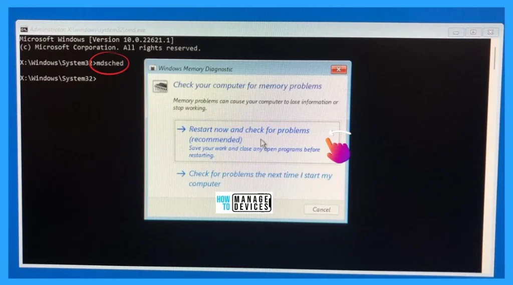 Best Usage of Memory Diagnostic Tool in Windows 11 - Fig. 10