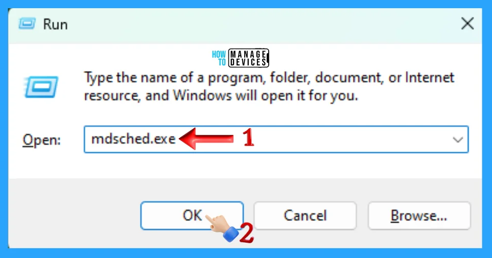 Best Usage of Memory Diagnostic Tool in Windows 11 - Fig. 2