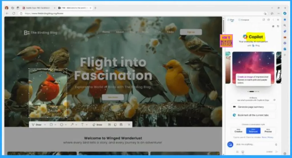 Copilot AI Features make Microsoft Edge the Go to Browser - Fig.4 - Creds to Alfaiz Ali
