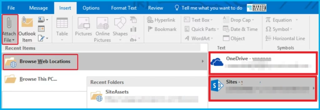 Discontinuation of Cloud Attachment Option for Email Links in Outlook - Fig.4