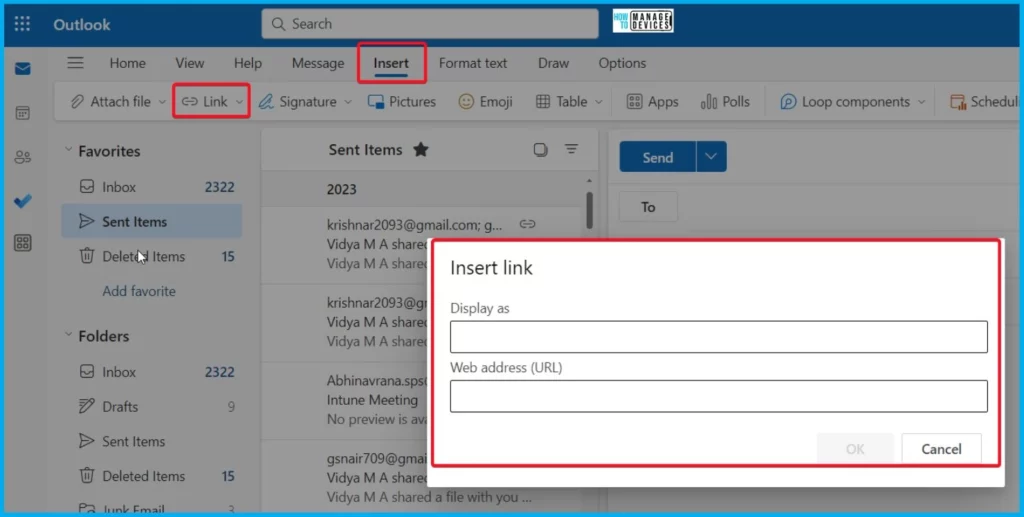 Discontinuation of Cloud Attachment Option for Email Links in Outlook - Fig.5