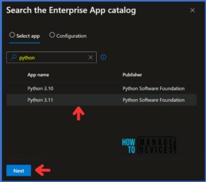 Create And Deploy Python Application With Intune Enterprise App Catalog ...