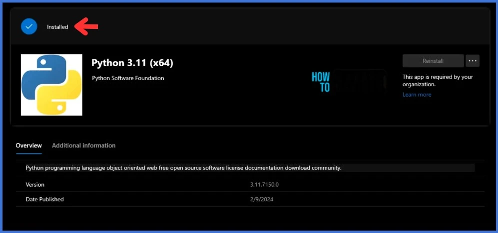 Use Enterprise Application Catalog to Deploy Python with Intune Fig. 14