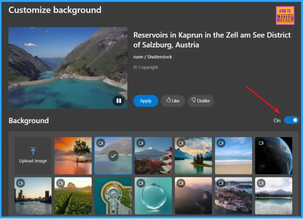 How to Customize Background in Microsoft Edge Browser on Windows | Page Settings Gear Icon | Edge Settings 7
