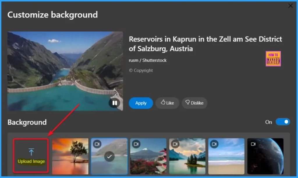 How to Customize Background in Microsoft Edge Browser on Windows | Page Settings Gear Icon | Edge Settings 8