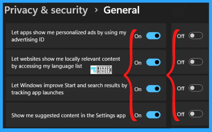 How to Modify Settings to Protect Privacy on Windows 11 - Fig. 3